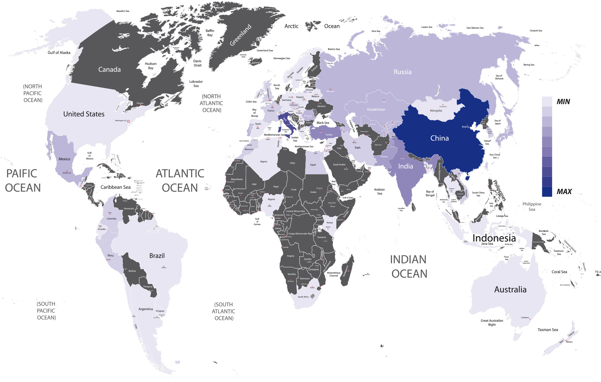 Indice presenza Impianti KD Biella Shrunk nel Mondo